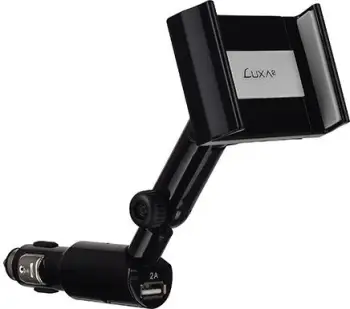 Mbajtës celulari për veturë Luxa2 Cigar Clip HO-MHS-PCCCBK-00, i zi