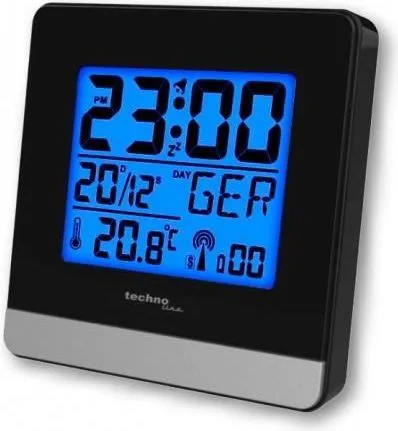 Orë dixhitale Technoline WT 260, 53 x 44 mm, e zezë - 2