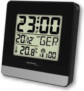 Orë dixhitale Technoline WT 260, 53 x 44 mm, e zezë