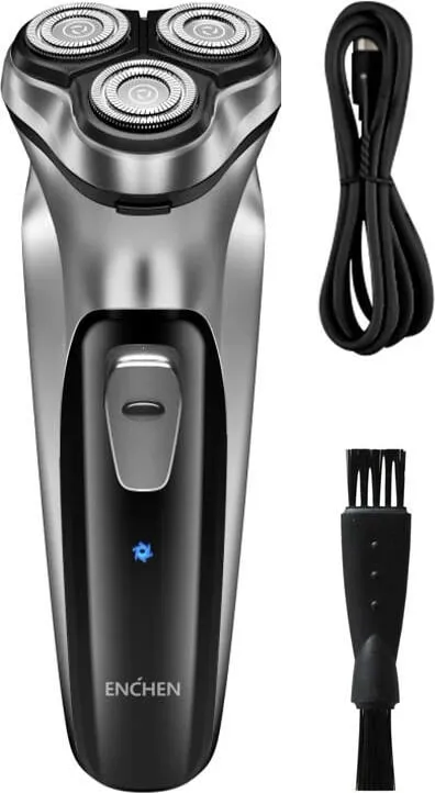 Makinë rroje elektrike ENCHEN Blackstone, me trimer, Silver - 3