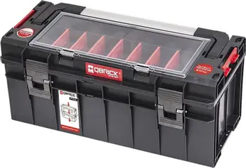 Kuti veglash Qbrick System Pro 600 Expert, 22L, me organizues, e zezë
