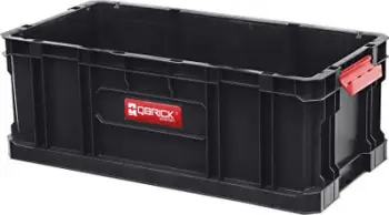 Kuti veglash Qbrick Two Box 200, 195 x 530 x 295 mm, e zezë