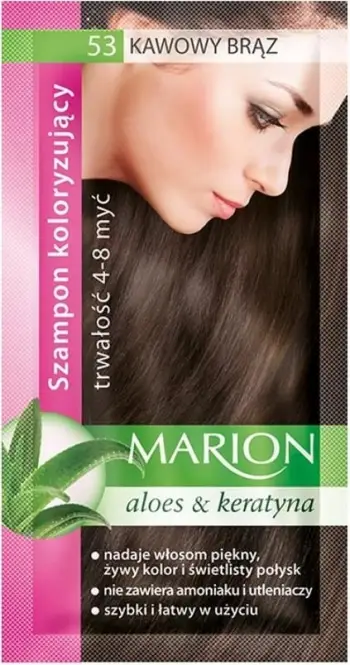 Shampon për ngjyrosje Marion, nr. 53 coffee brown, 40 ml