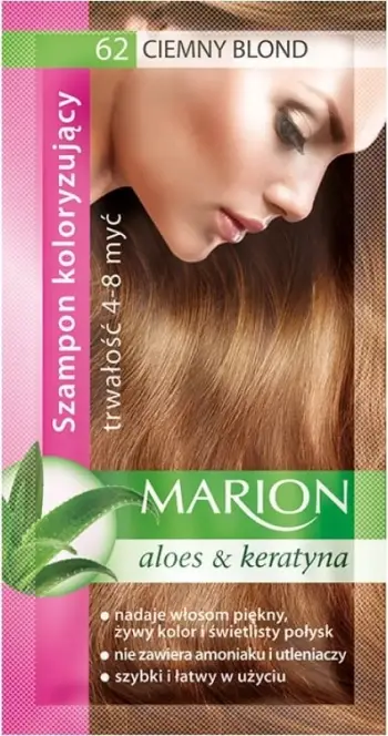 Shampon ngjyrues për femra Marion 62 Ciemny Blond 40ml