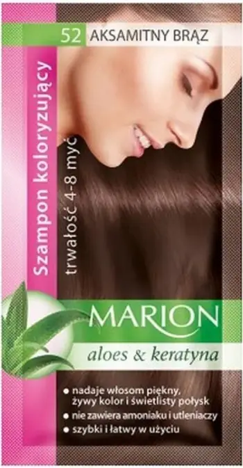 Shampon ngjyrues për femra Marion 52 Velvet Brown, 40ml