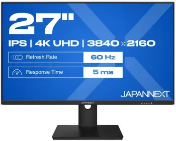 Monitor JapanNext 27", 4K UHD, i zi