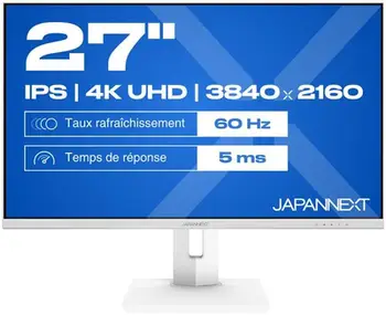 Monitor JapanNext 27", 4K UHD, LED, i zi