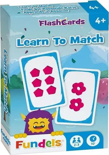 Loja edukative Cartamundi Matching Learn to Match, me karta, për fëmijë 4+