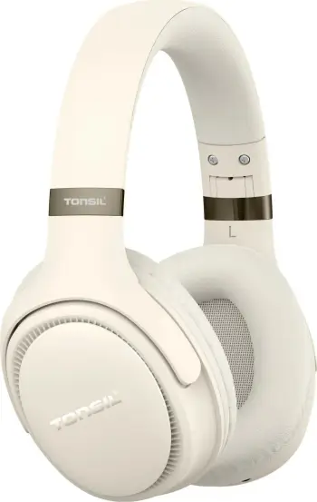 Kufje Tonsil R35BT, wireless, Bluetooth 5.3, microSD, kafe