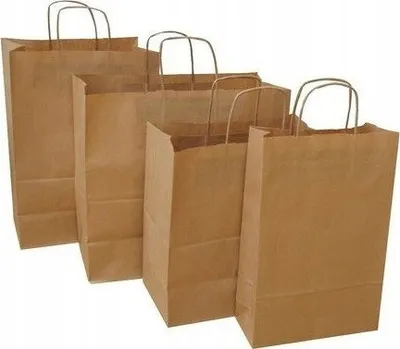 Qese letre NC Envelopes Ecobag, 240 x 100 x 360 mm, 90 g/m², kafe - 1