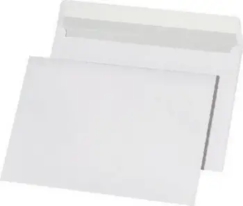 Zarfe letre NC Envelopes C6, 80 g/m², 50 copë, të bardha