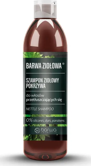 Shampon për flokë të yndyrshëm Barwa Nettle, 250 ml