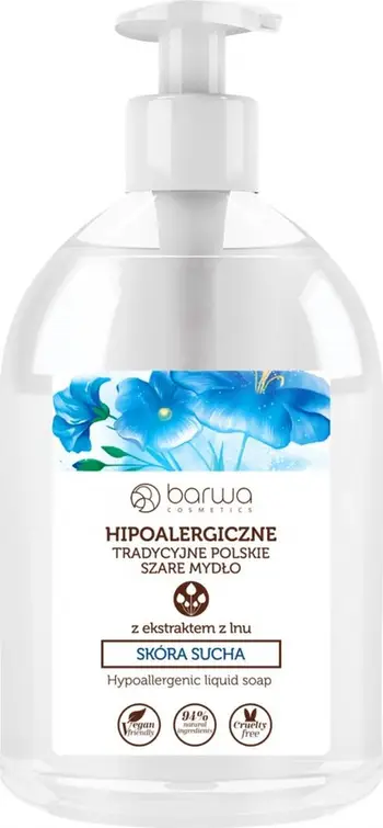 Sapun i lëngshëm Barwa Tradicional Polak Gri me ekstrakt liri 500ml