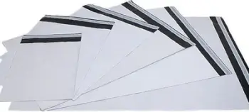 Zarf plastik Emerson Foliopak 45x55cm, LDPE, vetëngjitës, i bardhë, 50 copë