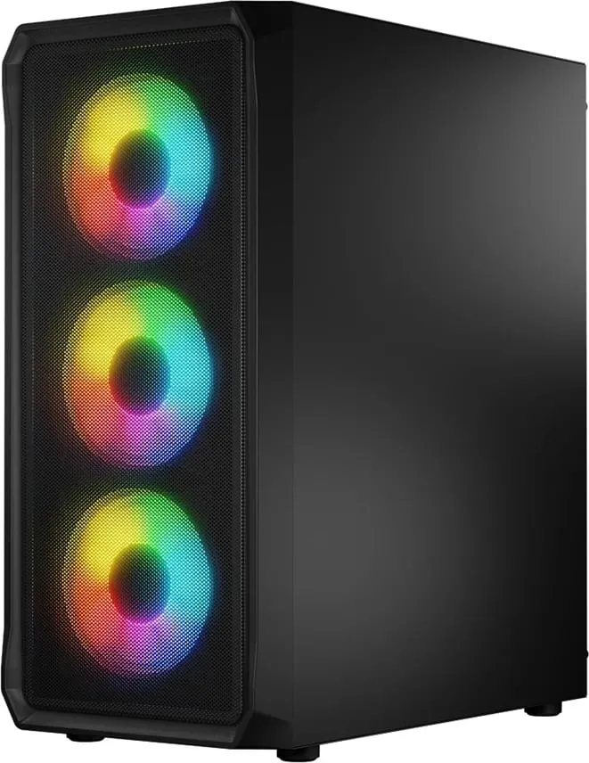 Kase kompjuteri Logic Concept Portos ARGB, MIDI Tower, xham i kalitur, e zezë - 7