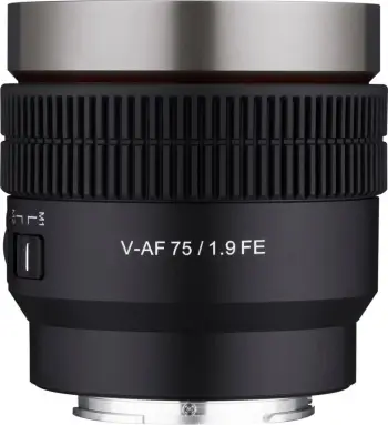 Lentë Samyang V-AF 75mm T1.9 Sony FE