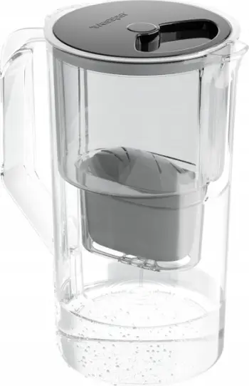 Karafë filtruese uji Wessper AquaMax Basic, 3.3L, plastikë pa BPA, e zezë