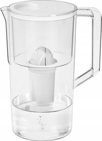 Shishe filtruese uji Wessper AquaClassic Basic 2.5L, plastike, e bardhë