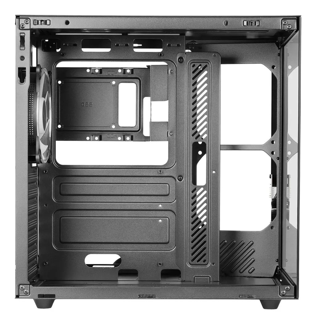 Kasë Tacens Mars Gaming MCV-ONE Midi Tower, e zezë - 3