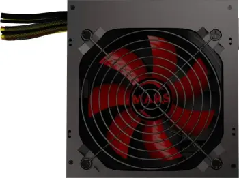 Kasë furnizuesi TACENS Mars Gaming MPII550, 550 W, 20+4 pin ATX, e zezë/e kuqe