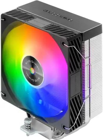 Ftohës CPU Mars Gaming MCPU-X4ARGB, 154mm, ARGB, i zi