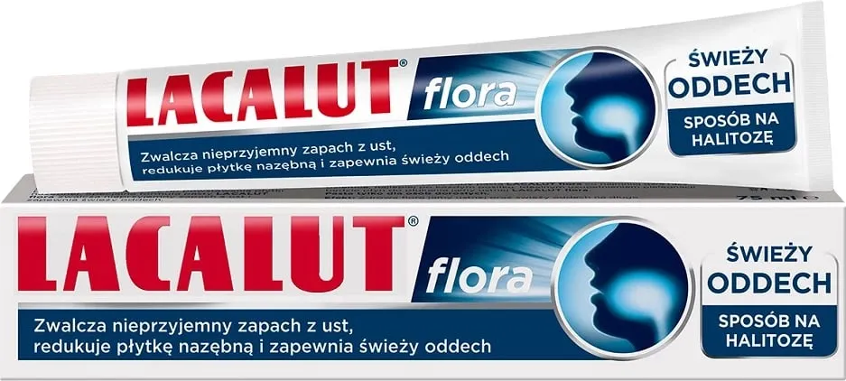Pastë dhëmbësh Lacalut Flora, 75 ml - 1