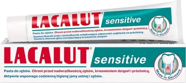 Pasta dhëmbësh Lacalut Sensitive 75ml - 1