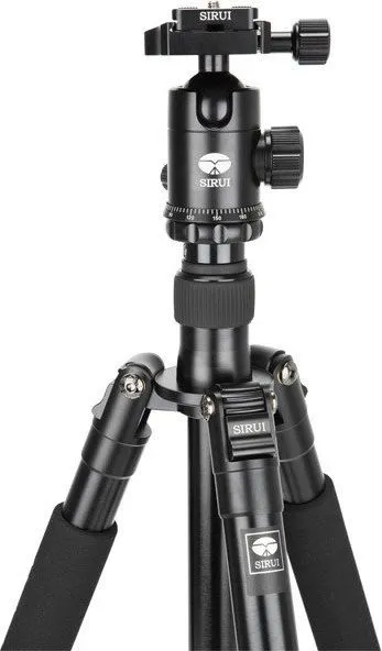 Tripod fotografik Sirui ET-2004 E-20, alumini, i zi - 5
