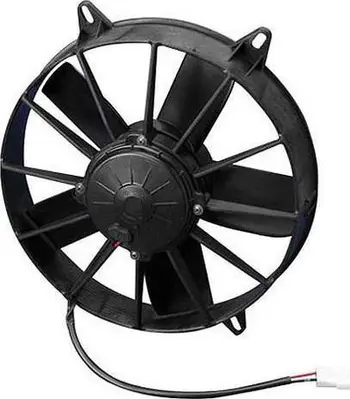 Ventilator thithës SPAL 330mm High Efficiency, 2 shpejtësi, i zi