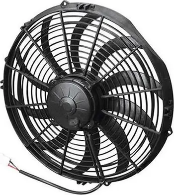 Ventilator radiatorik SPAL 355mm, high efficiency, thithës