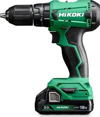 Makinë shpuse vidhosëse Hikoki DV18DA WCZ, 18V, 2x bateri 2Ah, jeshile