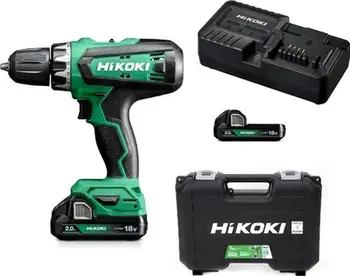 Stërvitëse kaçavidë pa kabllo Hikoki DS18DFWCZ, 18V, Li Ion, jeshile