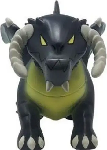 Figurë koleksionuese Ultra Pro Dungeons and Dragons Black Dragon, vinil, 9.5cm, e zezë