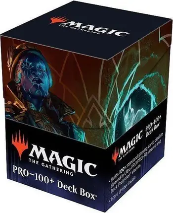 Kuti letrash Ultra Pro Magic The Gathering Kamiz Obscura Oculus, për 100+ letra, shumëngjyrëshe