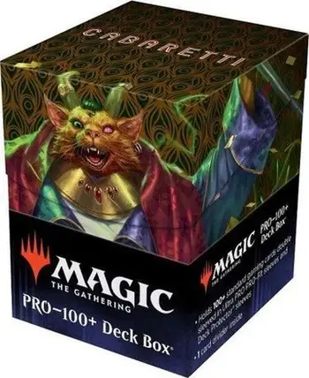 Kuti kartash Ultra Pro Magic The Gathering Streets of New Capenna Cabaretti, për 100+ letra, polipropilen, shumëngjyrëshe
