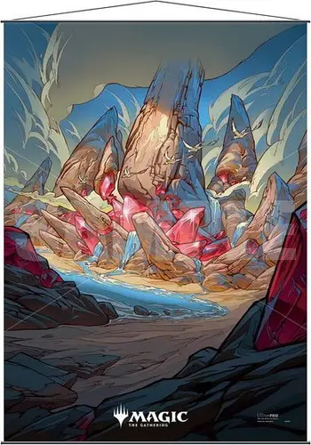Poster tekstili Ultra Pro Magic The Gathering Ikoria Raugrin Triome, 40.5 x 95 cm, shumëngjyrësh