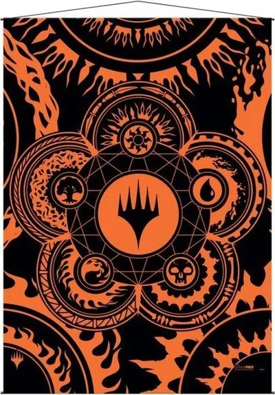 Poster murale Ultra Pro Magic the Gathering Color Wheel, format wall scroll, shumëngjyrësh - 1