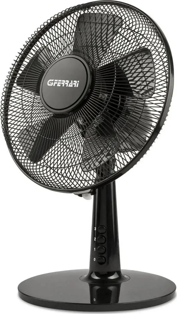 Ventilator tavoline G3Ferrari G50047, 30cm, mekanik, 3 shpejtësi, i bardhë - 1