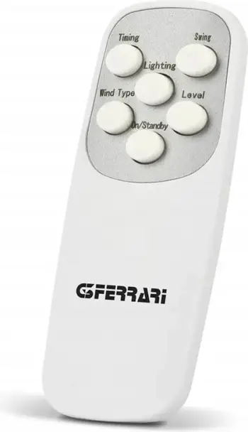 Ventilator pa fletë G3Ferrari G50051, me telekomandë, i bardhë