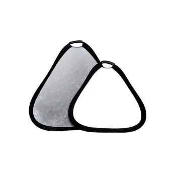 NiceFoto Silver/White & Silver/Gold Portable Reflector 80cm