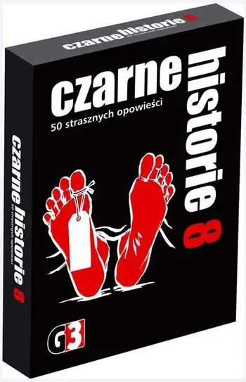 Lojë me letra G3 Black Stories 8, 50 karta, versioni 8, e zezë
