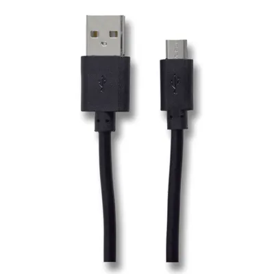 Kabllo USB 2GO USB A në microUSB, 1 m, e zezë - 1