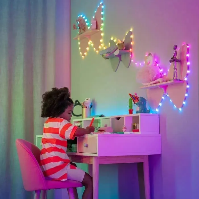 Drita pemë Krishtlindjesh Twinkly Candies, 100 LED, 6 m, Multingjyrëshe - 4