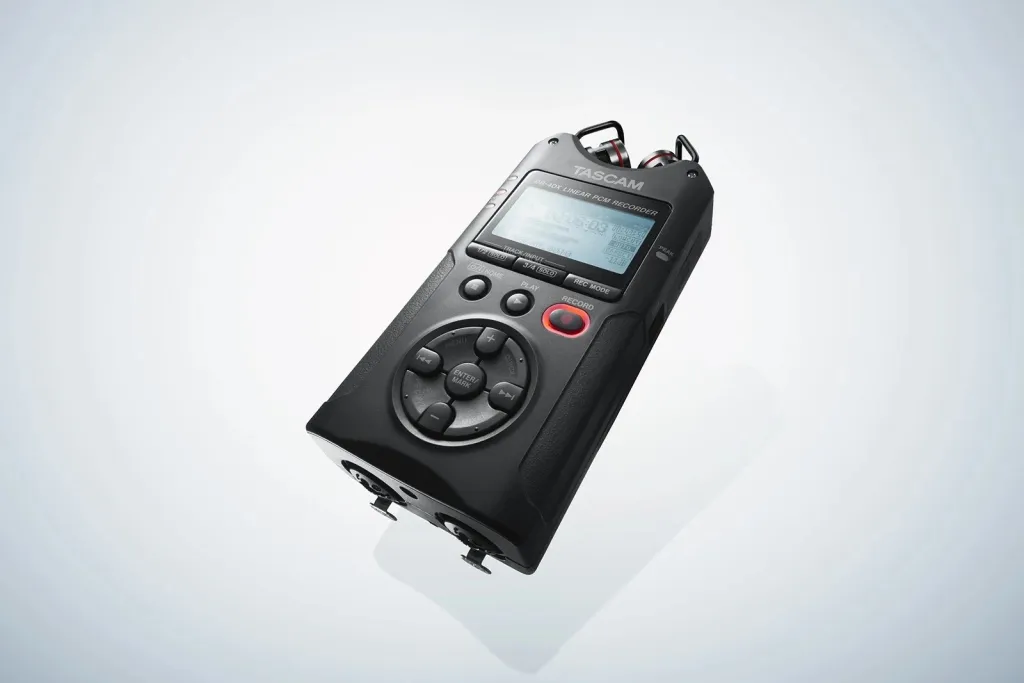 Diktafon Tascam DR-40X, me SD card, i zi - 4