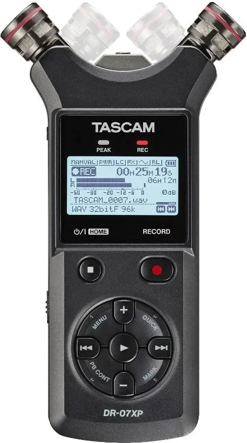 Regjistrues portativ TASCAM DR-07XP, USB Type-C, i zi - 1