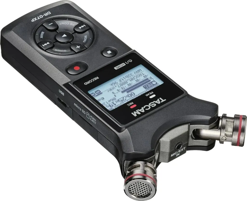 Regjistrues portativ TASCAM DR-07XP, USB Type-C, i zi - 2