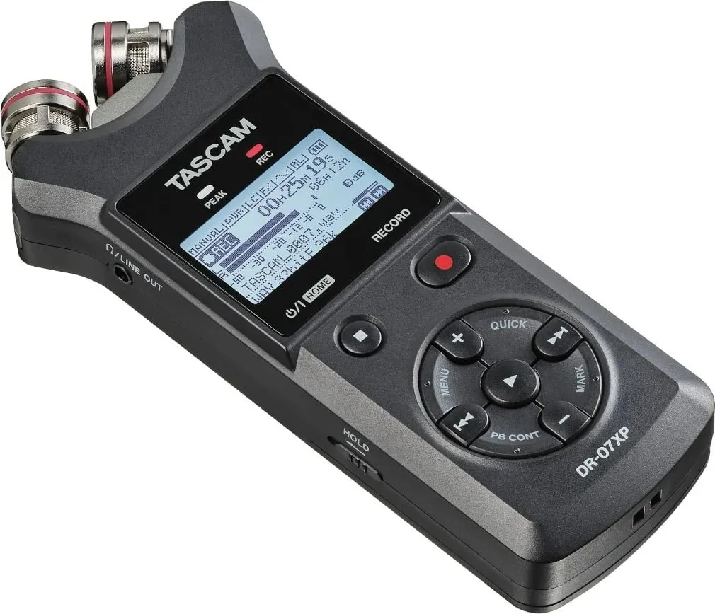 Regjistrues portativ TASCAM DR-07XP, USB Type-C, i zi - 3