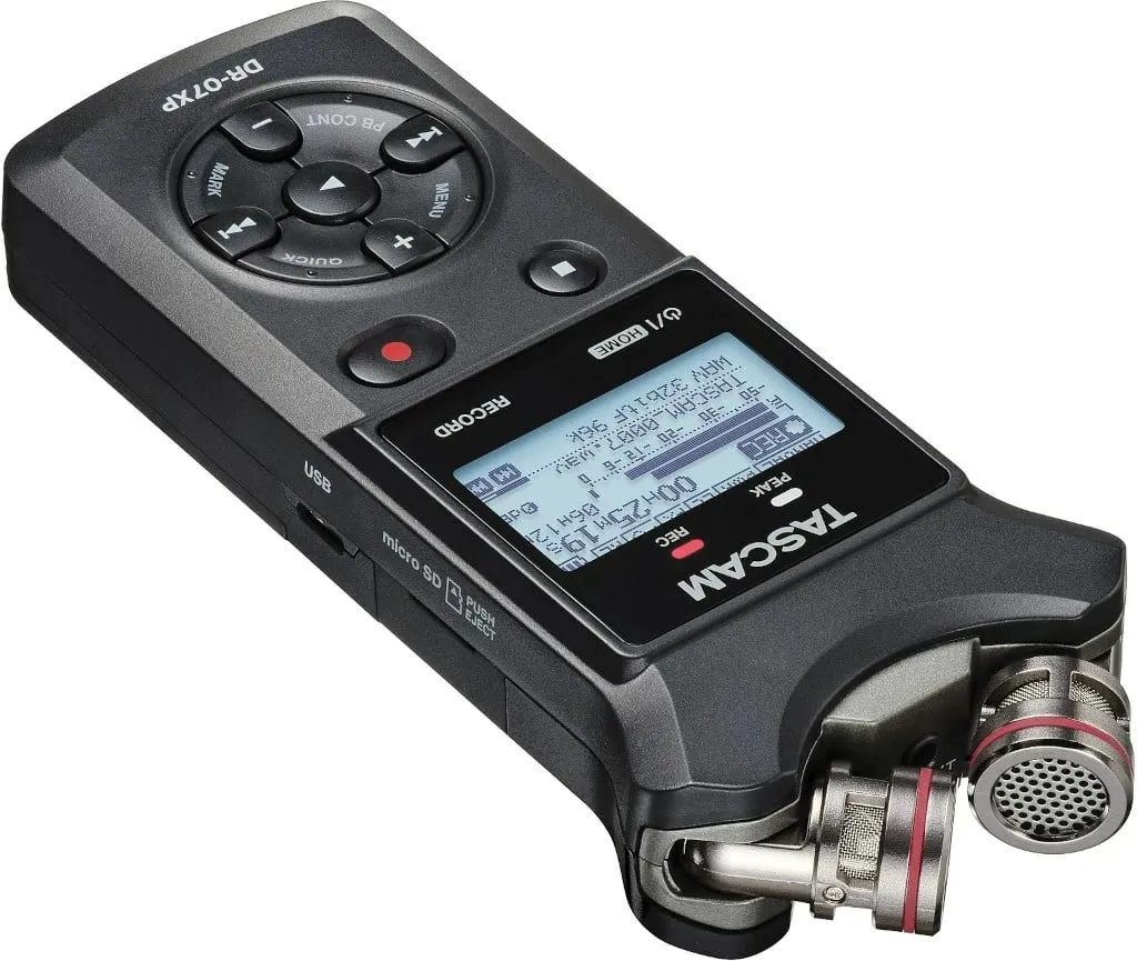 Regjistrues portativ TASCAM DR-07XP, USB Type-C, i zi - 4