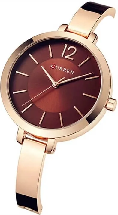 Orë dore për femra Curren 9012, rose gold - 1