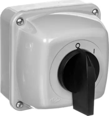 Ndërprerës Elektromet Cam 0-1, 3P, 16A, IP44